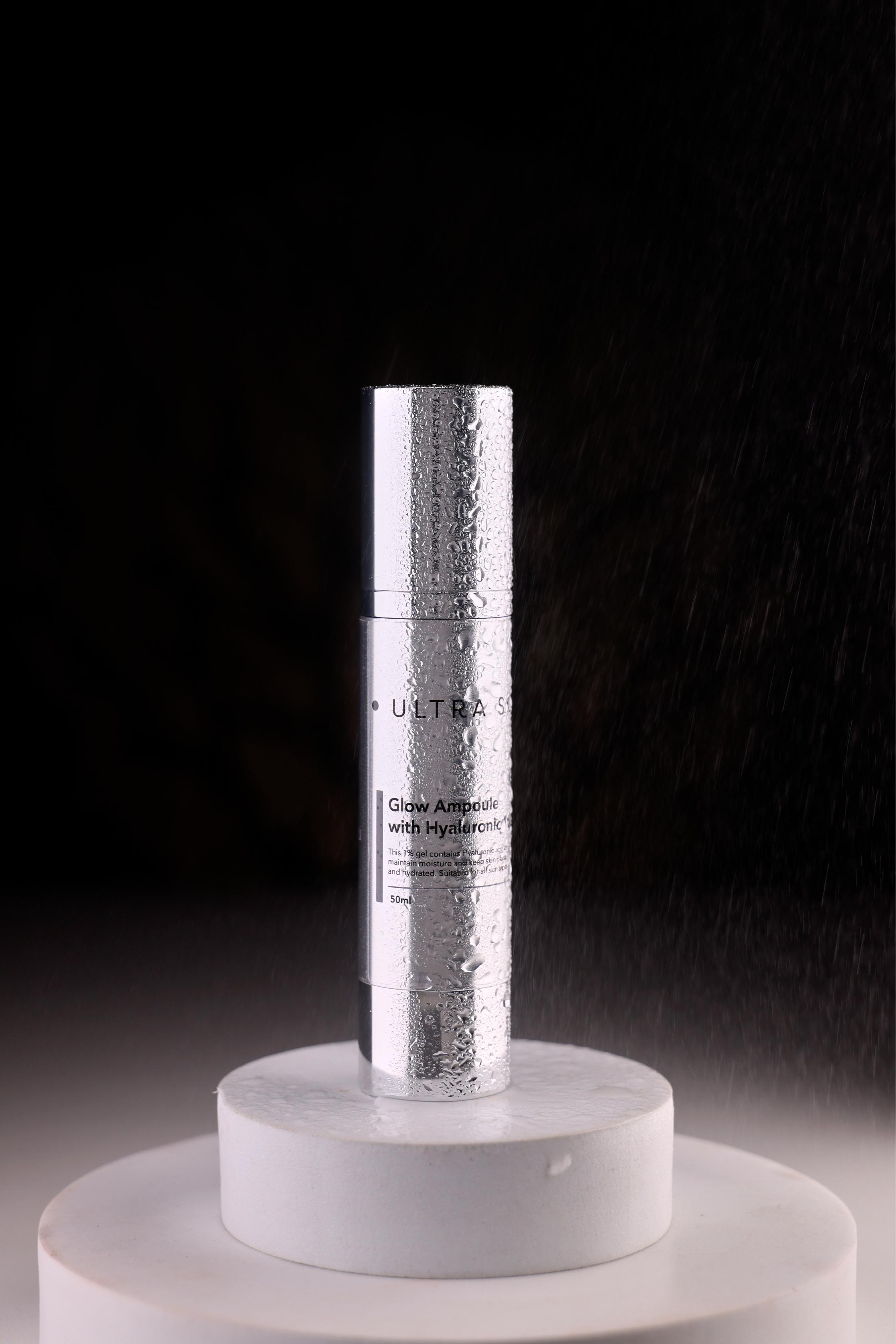 Glow ampoule with hyaluronic 1%